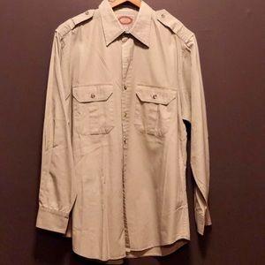Vintage Men’s Banana Republic Cotton Safari Shirt